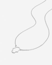 Just For Luck Hamsa Necklace