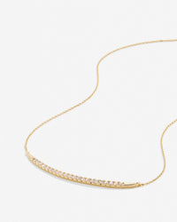 Love The Sky You're Under Pave Necklace
