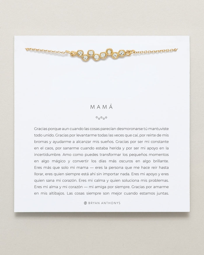 Mamá Necklace (Spanish)