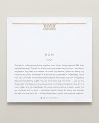 Mom Baguette Dainty Necklace