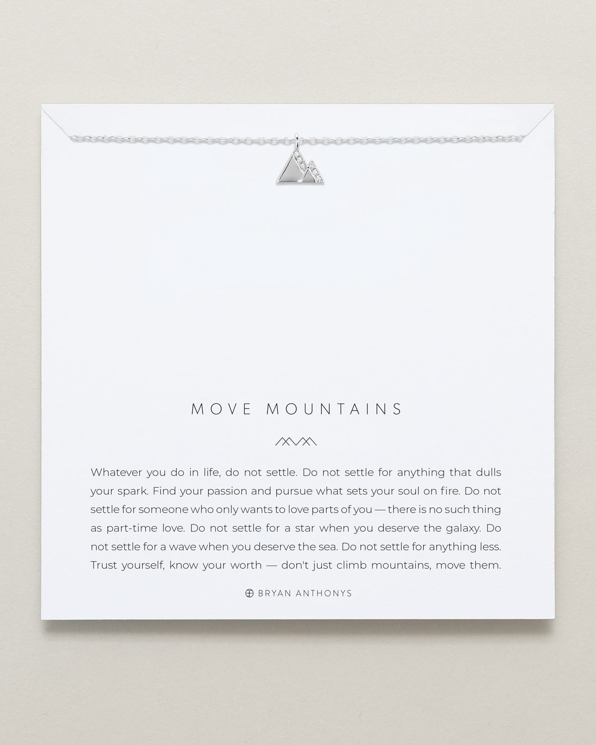 Move Mountains Necklace