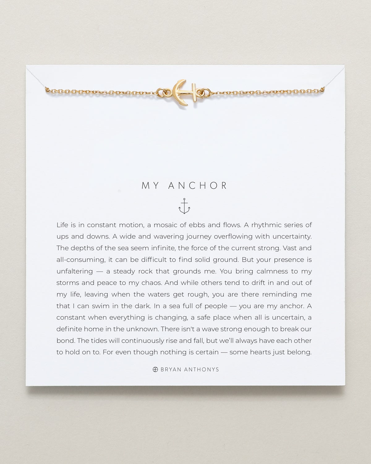 My Anchor Necklace