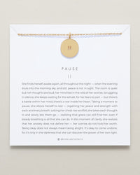 Sea Seeker & Pause Layered Necklace Set