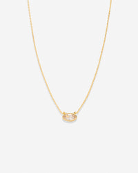 Radiance Marquise Solitaire Necklace