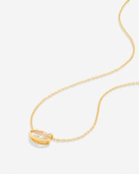 Radiance Marquise Solitaire Necklace