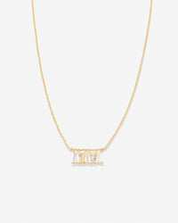 Transformation Baguette Necklace