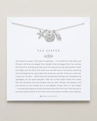 Sea Seeker & Pause Layered Necklace Set