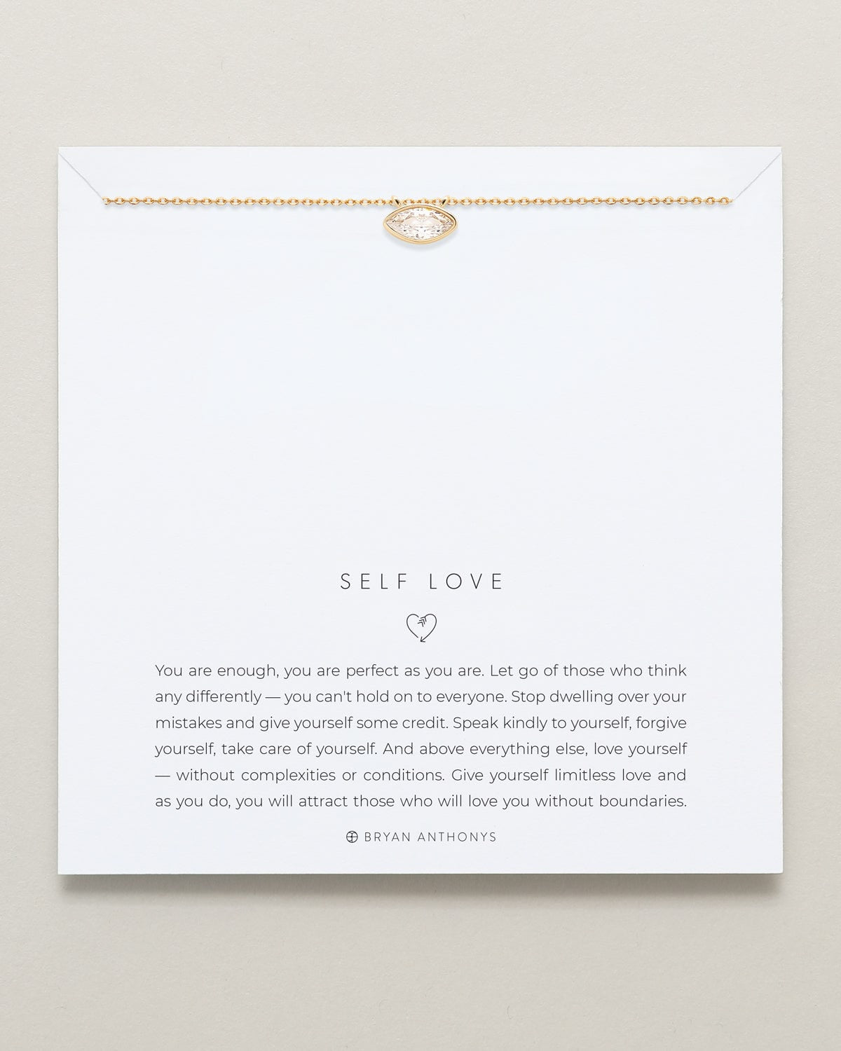 Self Love Marquise Necklace