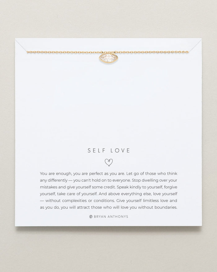 Self Love Marquise Necklace