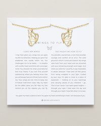 Wings to Fly Necklace Set