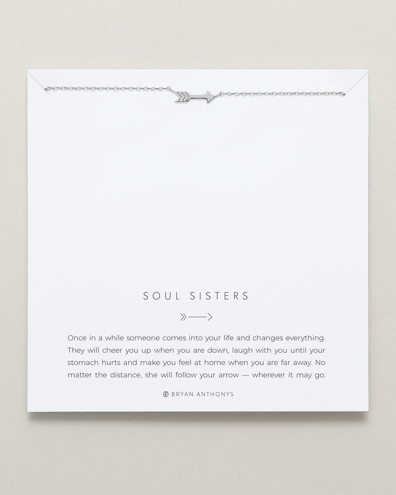 Soul Sisters Icon Arrow Necklace