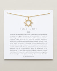 Sun Will Rise Necklace