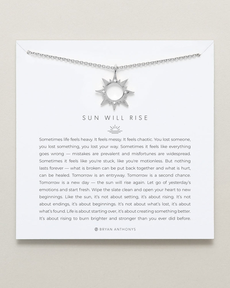 Sun Will Rise Necklace