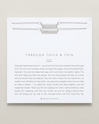 Through Thick & Thin Necklace Set