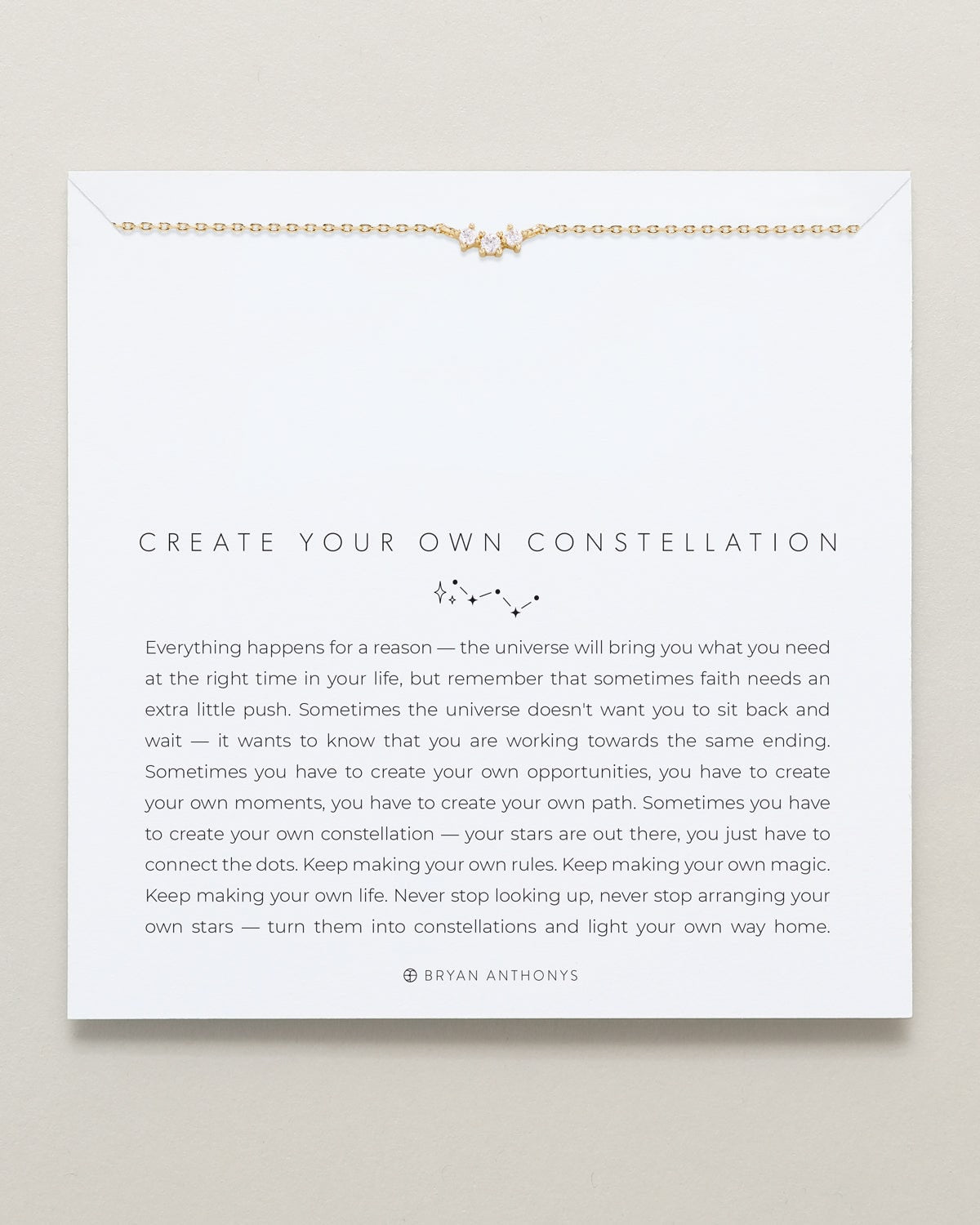 Create Your Own Constellation Stations Necklace