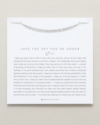 Love The Sky You're Under Pave Necklace