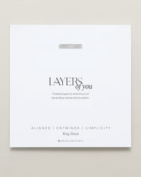 Layers of You Ring Stack