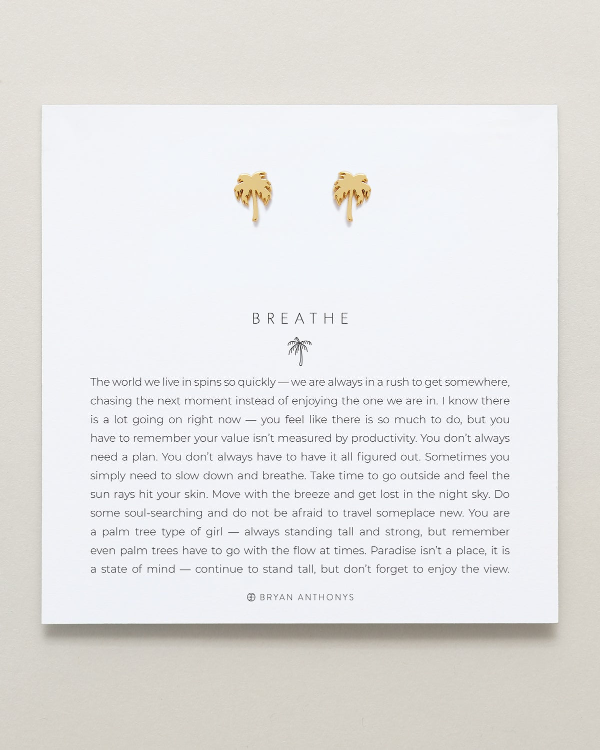 Breathe Icon Earrings