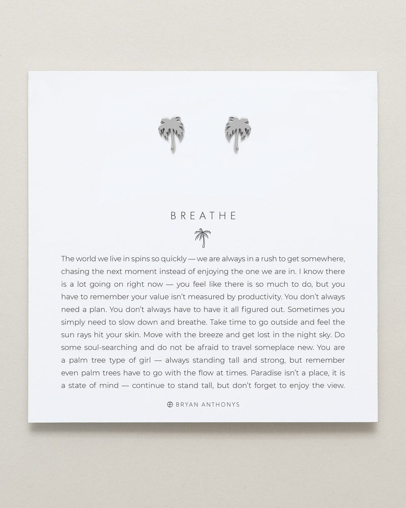Breathe Icon Earrings