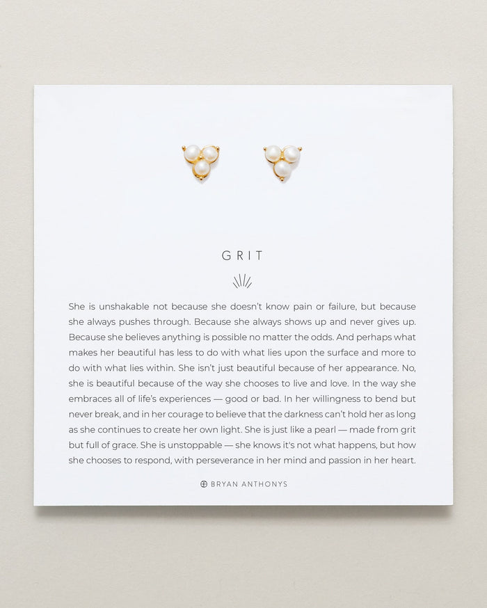 Grit Stud Earrings