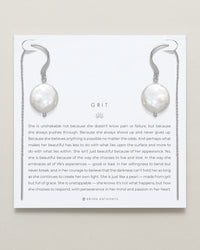 Grit Threader Earrings
