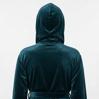 Women’s Plush Hooded Robe - Spa-Worthy Comfort at Home