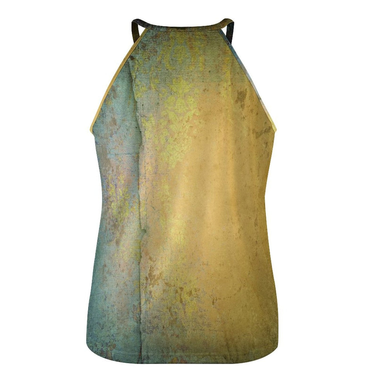Cowboys print women's Western tank top from Baha Ranch Western Wear, featuring a sleeveless design with cowboy-themed graphics.