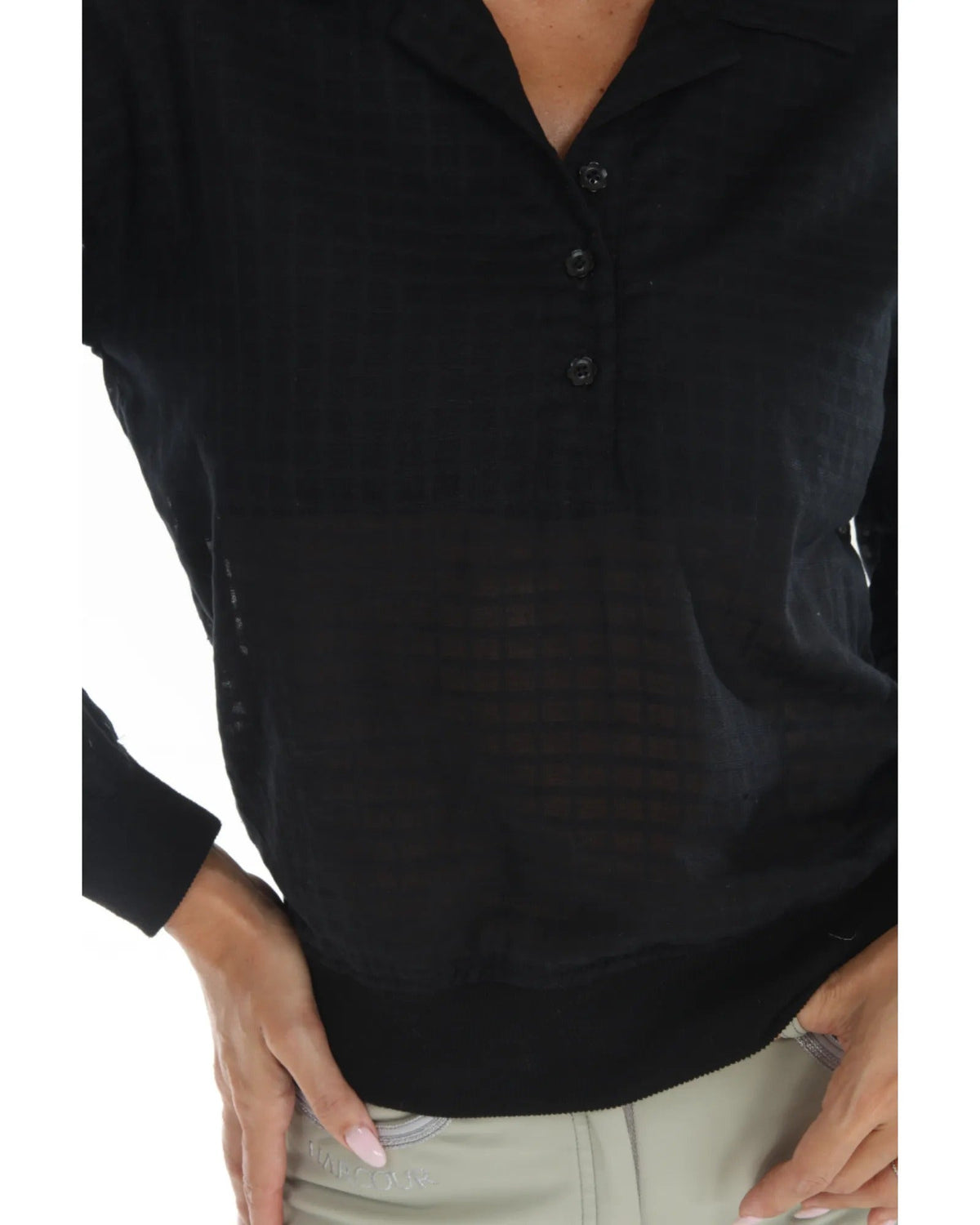 Blackberry SUNDAE Women's Blouse by BellEq™ Equestrian Apparel, stylish shirt with a feminine fit and elegant design.
