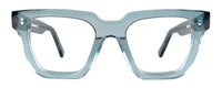 Black Oliver reading glasses by Benny's Eyewear with clear lenses and stylish frame.
