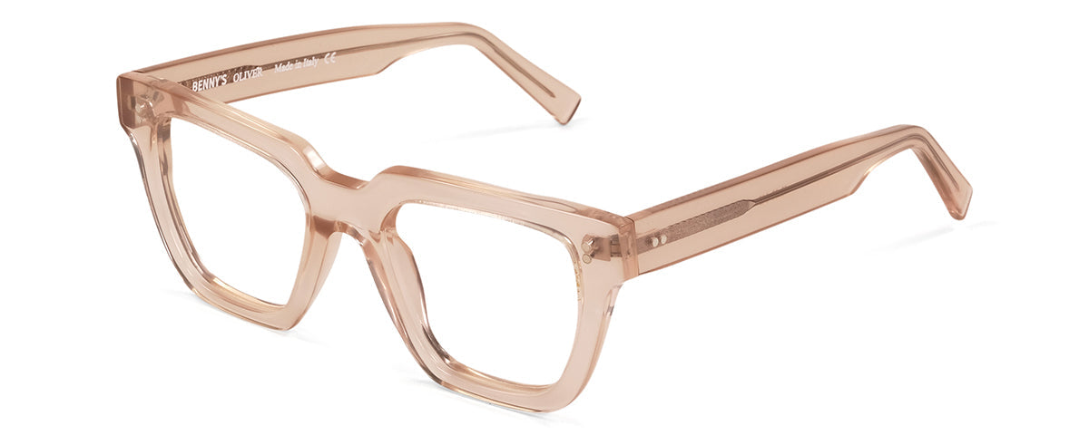 Black Oliver reading glasses by Benny's Eyewear with clear lenses and stylish frame for comfortable reading.