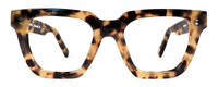 Black Oliver reading glasses by Benny's Eyewear with round frames and clear lenses, stylish and functional for everyday use.