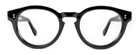 Blue translucent Benny's Eyewear Carter reading glasses with clear lenses, stylish and lightweight for everyday use.