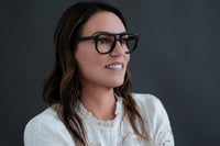 Brooks dark tortoise reading glasses by Benny's Eyewear with 1.00 magnification, featuring a classic frame design.