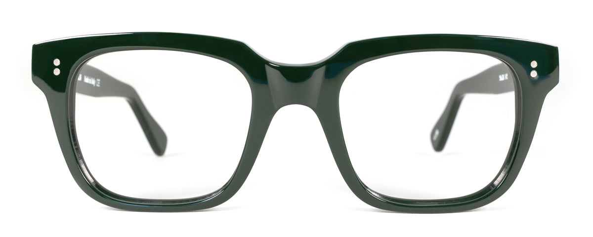 Benny's Eyewear Lincoln reading glasses with beige crystal frames and 1.00 magnification, stylish and lightweight design