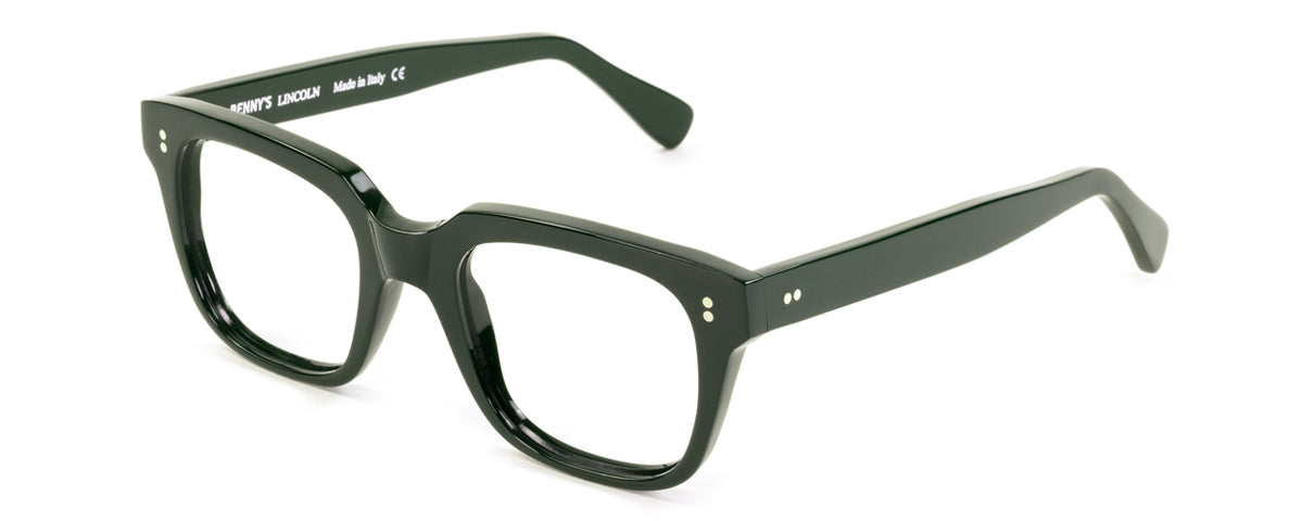 Lincoln reading glasses by Benny's Eyewear with beige crystal frames and 1.00 magnification, stylish and lightweight eyewear