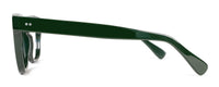 Beige crystal Lincoln reading glasses by Benny's Eyewear with 1.00 magnification, stylish and lightweight for comfortable wear.