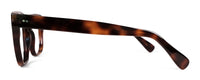 Beige Lincoln reading glasses by Benny's Eyewear with crystal frames and 1.00 magnification, stylish and functional for daily use.