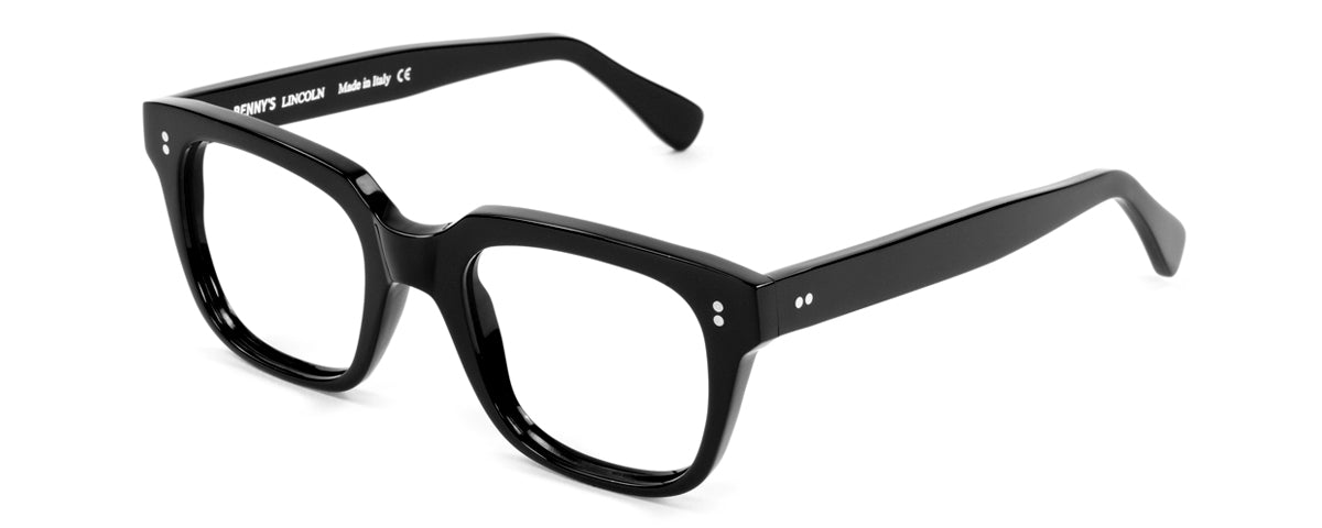 Beige Lincoln reading glasses by Benny's Eyewear with crystal accents and 1.00 magnification.