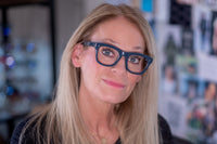 Benny's Eyewear green Vark reading glasses with 1.00 magnification, stylish and lightweight for comfortable vision correction.