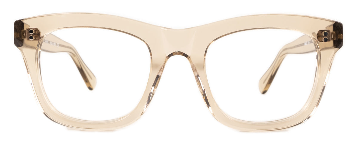 Benny's Eyewear green Vark reading glasses with 1.00 magnification, stylish frames for comfortable reading.