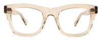 Benny's Eyewear green Vark reading glasses with 1.00 magnification, stylish frames for comfortable reading.