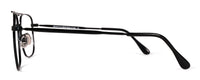 Benny's Eyewear Largo reading glasses with gold frames and 1.00 prescription lenses, stylish and functional for everyday reading.