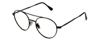 Wilson reading glasses by Benny's Eyewear with gold frames and 1.00 magnification, featuring a sleek, stylish design.