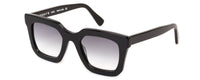 Gray Nora sunglasses by Benny's Eyewear with sleek frames and tinted lenses, perfect for stylish sun protection.