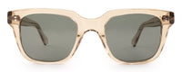 Green Lincoln sunglasses by Benny's Eyewear with stylish frames and tinted lenses, perfect for casual outdoor wear.