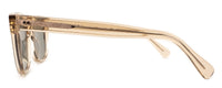 Green Lincoln sunglasses by Benny's Eyewear with stylish frames and tinted lenses for a fashionable look.
