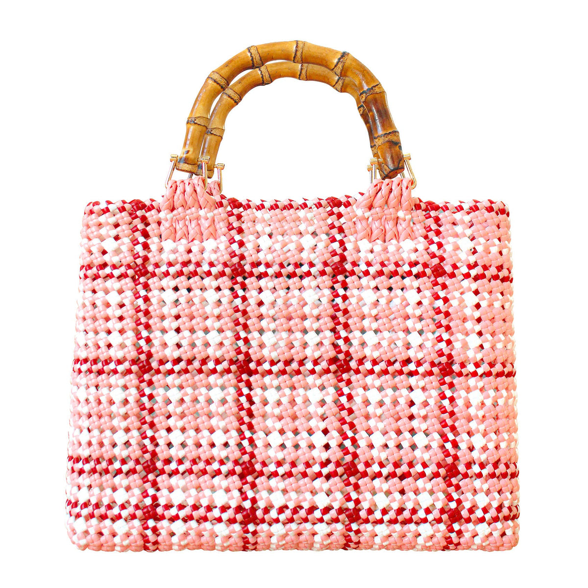 BrunnaCo Marche Calabasas recycled market tote bag with sturdy handles and eco-friendly design, ideal for shopping and daily use.