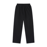 Vintage Washed Drawstring Sweatpants by Built From Pain, showing relaxed fit and faded washed denim fabric.