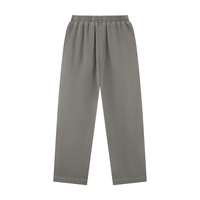 Vintage washed drawstring sweatpants by Built From Pain, showing relaxed fit with drawstring waist and faded fabric detail.