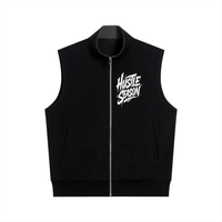 Built From Pain Essential Heavyweight Vest displayed on a mannequin, showcasing its durable fabric and athletic fit.